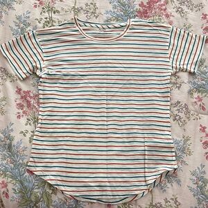 Madewell Multicolor Striped Short Sleeve Tee